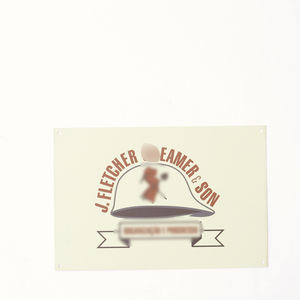 Placa <span class=keywords><strong>de</strong></span> Matrícula Metálica Retro <span class=keywords><strong>de</strong></span> Diseño Personalizado para Bicicleta, Placa <span class=keywords><strong>de</strong></span> Matrícula Metálica <span class=keywords><strong>de</strong></span> Estilo Antiguo con Número en Relieve - Product Image 1