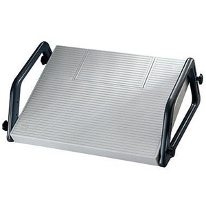 Soennecken Relax Light Grey/<b>Black</b> Footrest 45 X 35 cm Non-Heated Polystyrene Office Supply - Product Image 1