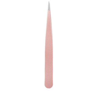 Premium Stainless Steel Tweezers High Quality <b>Tool</b> for Eyebrows and Ingrown Hair <b>Removal</b> Eyebrow Tweezers - Product Image 3
