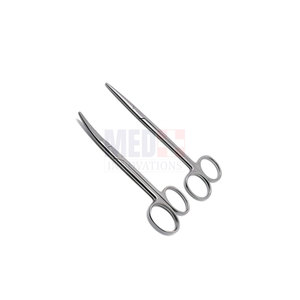 Ciseaux chirurgicaux Metzenbaum émoussés courbés 14 cm Instruments chirurgicaux médicaux en acier inoxydable - Product Image 1