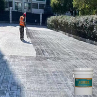 Vernis transparent en polyuréthane pour béton estampé, 200 kg, prix usine, MOQ |   Enduit de finition pour sols résistant aux UV à base d'eau |