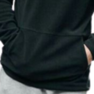 Pull à capuche et sweat-shirt pour hommes chaîne à épaules tombantes avec logo personnalisé uni lourd 100% coton lourd imprimé - Product Image 6