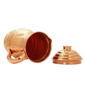 Pichet en laiton Style Royal pour servir de l'eau potable décor à la maison boisson et vaisselle or 1060 Ml Antique cruche cadeau article - Product Image 2