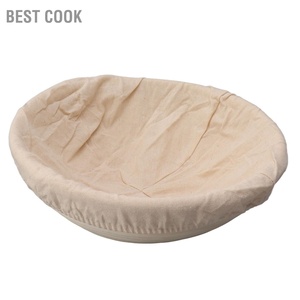 Cesta de prueba de ratán para pan de compras superior, brotform redondo con forro, ideal para hacer pan artesanal, cesta de ratán para hornear - Product Image 6