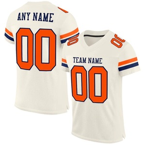 Camiseta de Fútbol Unisex Personalizada con Cuello en V y Manga Corta, con Logotipo Impreso para Adultos, 100% Poliéster de Secado Rápido - Product Image 1