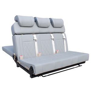 AutoLiuMa Sofá <span class=keywords><strong>Cama</strong></span> Plegable y Cómodo Personalizable Asiento de Pasajero para Autocaravana Ajustable para Furgonetas <span class=keywords><strong>Camper</strong></span> y Vehículos Monovolumen - Product Image 1