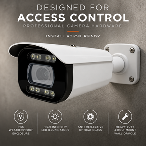 กล้องอ่านป้ายทะเบียนรถยนต์ ANPR LPR สำหรับควบคุมการเข้าออกลานจอดรถ - Product Image 4