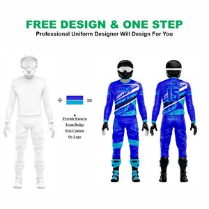 Top Trending Impresión por sublimación con estilo Fabricación al por mayor Tela de poliéster Motocross Dirt Bike Off-Road ATV Racing Gear - Product Image 2