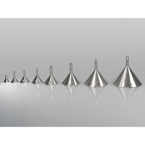 Entonnoir en acier inoxydable pour liquides et poudres, tube robuste pour un remplissage et un versement faciles, fabriqué en Allemagne - Burkle GmbH - Product Image 3