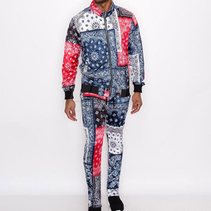 ชุดวอร์มซับลิเมชั่นคุณภาพสูง ผลิตตามสั่ง 100% โพลีเอสเตอร์ พร้อมโลโก้แบบกำหนดเอง ชุดวอร์มซับลิเมชั่นแบบมีซิปสำหรับผู้ชาย - Product Image 6