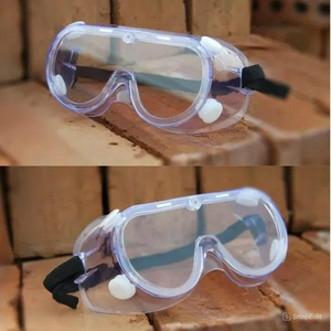 3M 1621AF Gafas DE SEGURIDAD Lentes de policarbonato Marco de vinilo a prueba de polvo antivaho para uso industrial de molienda médica de laboratorio - Product Image 4