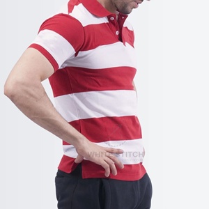 Chemises polo pour hommes en gros, légères pour l'extérieur, nouvelle arrivée, qualité supérieure, dernier design, motif uni, tissu personnalisé - Product Image 3