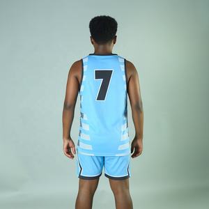 Uniforme de Baloncesto Transpirable de Diseño Profesional, 100% Poliéster, Personalizable, Tallas Grandes, Calidad Duradera, Gran Venta, Demanda del Cliente - Product Image 2