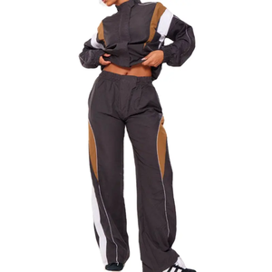 Conjunto de Chándal Cortavientos con Capucha y Cremallera, Diseño Personalizado con Nombre, Pantalones para Hombre, Sólido, Cortavientos, Transpirable, de Alta Calidad, Ropa Urbana - Product Image 1