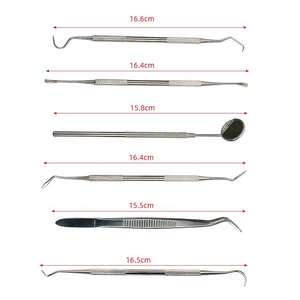 Ensemble d'instruments d'extraction d'acné en acier inoxydable DM Extractor, nettoyage dentaire médical, soins bucco-dentaires, grattoir, détartreur par MEDZORA SURGICAL - Product Image 2