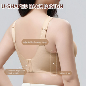 <span class=keywords><strong>Soutien</strong></span>-<span class=keywords><strong>gorge</strong></span> sans armatures en tissu tissé de haute qualité, sans coutures, pour femme, anti-affaissement, pour poitrine généreuse, <span class=keywords><strong>grande</strong></span> <span class=keywords><strong>taille</strong></span>, fin et discret - Product Image 2