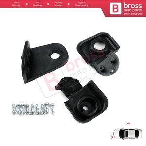 Support de fixation de phare BHL8, kit de réparation avec languettes, côté gauche, pour Doblo Box MPV 119 223 2005-2010 - Product Image 2