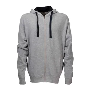 Sweat à capuche personnalisé pour homme avec fermeture éclair intégrale et gadgets pour sweats à capuche et sweat-shirts promotionnels - Product Image 1