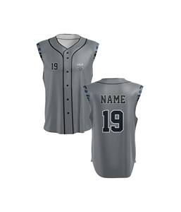 Uniforme Deportivo Personalizable al por Mayor con Logotipo, Jersey de Béisbol Transpirable para Hombre y Mujer, Colores Impresos por Sublimación - Product Image 1