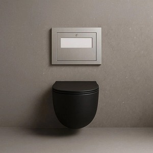 Distributeur de couverture de siège de toilette en acier inoxydable 304 porte-papier d'hygiène mural pour hôtels et usage commercial - Product Image 1