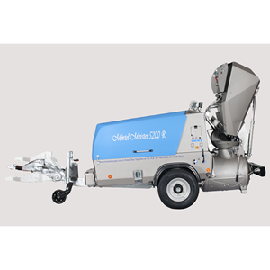 Pompe à béton diesel Mortel Meister MM5200RBS, machine à bétonnière, convoyeur le plus rapide, grattoir à béton, moteur principal, 1 an, haute efficacité - Product Image 4