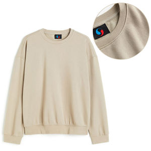 2024New Design Precio barato Sudadera Diseño de etiqueta personalizada OEM 3D Puff Impresión Unisex Tallas grandes sudadera - Product Image 4