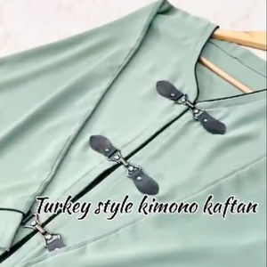 Premium femmes élégant modeste brodé à la main dubaï Abaya formel traditionnel respirant tissu pour les musulmans placard essentiel - Product Image 1