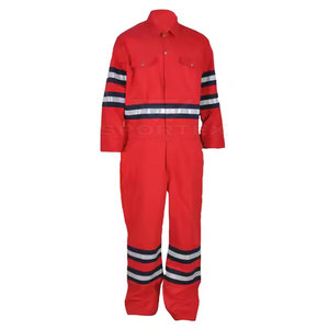 Ropa de trabajo cómoda y protectora Overoles ignífugos resistentes al fuego Traje DE SEGURIDAD transpirable para ropa de trabajo de soldadura - Product Image 5