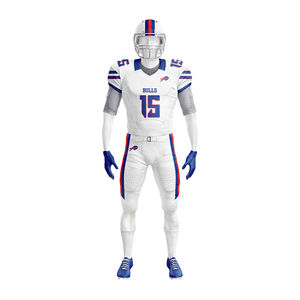 Uniforme de Fútbol Americano Masculino de Alta Calidad para Entrenamiento de Equipo, Transpirable, Ligero, Personalizado, con Estampado Corto - Product Image 5