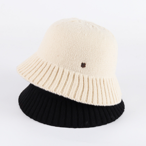 Chapeau Seau de Pêcheur Unisexe de Haute Qualité à Large Bord Logo Personnalisé Style Décontracté d'Hiver-Hip Hop à Chevrons Plage Usage Quotidien - Product Image 3