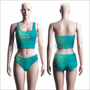 Conjuntos de Bikini Casuales de Alta Calidad para Mujer, Conjuntos de Bikini Hechos a Medida para Mujer, Servicio OEM de Conjuntos de Bikini para Mujer - Product Image 3