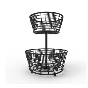 Unique Style Metal Gold Plated Finishing Iron Wire Rounded Shape Fruit <b>Basket</b> Hotel Restaurant Wedding Tabletop <b>Food</b> Storage - Product Image 5