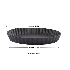 <span class=keywords><strong>Moule</strong></span> à <span class=keywords><strong>tarte</strong></span>/<span class=keywords><strong>tarte</strong></span>/<span class=keywords><strong>moule</strong></span> en aluminium <span class=keywords><strong>cannelé</strong></span> monobloc - Product Image 2