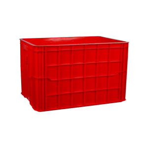 5007 caisse en plastique sans trou 5T durabilité boîtes de Transport en plastique Logo personnalisé caisse en plastique conception rectangulaire boîte de rangement - Product Image 5