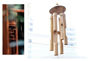 ระฆังสู่แฟชั่นเชิงนิเวศ: ตีระฆังลมไม้ไผ่อินเทรนด์ยกระดับการตกแต่งกลางแจ้ง - Product Image 6