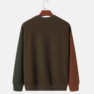 Sweat à capuche épais d'hiver pour homme, 100 % coton, teint en pièce, avec broderie 3D et perles, coupe oversize, vente en gros - Product Image 4