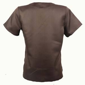 Blusa Médica Ligera para Mujer, Manga Corta, Algodón/Poliéster/Spandex, Transpirable, Cómoda, para Uso Hospitalario, Alta Calidad, Sin Costuras - Product Image 3