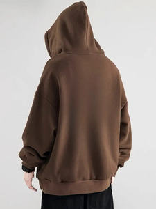 Pull à capuche en polaire XS de qualité supérieure pour hommes, nouveau style de vêtements d'hiver légers avec motifs imprimés, coton mélangé - Product Image 4