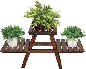 Top Selling Wooden Shelf Plant <b>Stand</b> in Wholesale Price For Home Garden Balcony Decoration Outdoor - Product Image 1