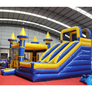 Castillo Inflable Comercial para Exteriores con Tobogán, Ecológico, de PVC, para Niños - Product Image 3