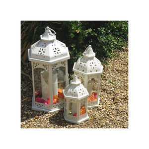 Decoraciones de alta calidad superventas aspecto Vintage linterna colgante hecha a mano Metal hierro vela linterna para piso de boda - Product Image 1