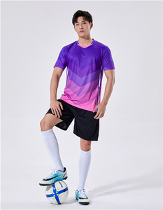 Nouveau maillot de football personnalisé personnalisé pratique vêtements de football sans logo maillot de football maillot de football - Product Image 2