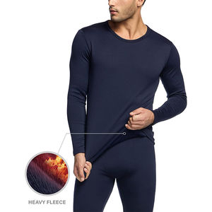 OEM Custom Logo <b>Men's</b> <b>Thermal</b> Suits Comfortable New Design Solid Color Reasonable Price <b>for</b> Winter - Product Image 2