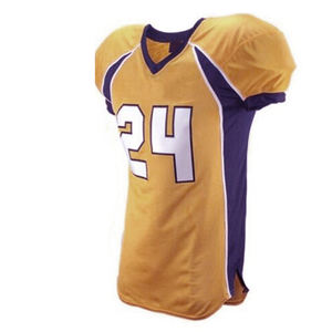 Top qualité 100% Polyester Logo américain sur mesure Football uniforme Football uniforme à vendre uniforme de football américain - Product Image 3