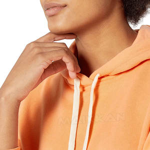 Sweat-shirts d'hiver pour femmes fabriqués au Pakistan, de haute qualité, écologiques, respirants, coupe-vent, séchage rapide, en coton/polyester, à capuche - Product Image 5