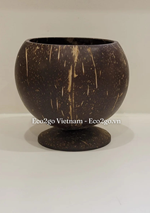 Taza de coco hecha a mano ecológica/tazas de coco naturales/taza de Coco para bebidas hechas en Vietnam - Product Image 6