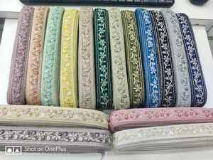 ปักดอกไม้ทำเองในหลายสีวิธีในการออกแบบชาติพันธุ์เพื่อวัตถุประสงค์ต่างๆในขนาดที่แตกต่างกันในรูปทรงกลม - Product Image 5