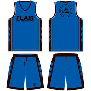 Ensemble d'uniformes de basket-ball personnalisables de haute qualité pour hommes Chemise de sport respirante Tops Shorts Impression numérique Plus Option XS Plain - Product Image 6