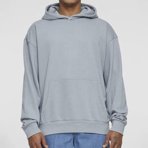 Sudadera con Capucha Extra Grande de Moda en Existencia para Hombre, 100% Algodón Suave, Ropa Urbana con Logotipo Personalizado e Impresión Digital - Product Image 1