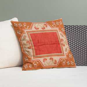 Bohemian Vintage Print Turkish Kilim <b>Throw</b> <b>Pillow</b>, Woven Comfort,Cover+Insert - Product Image 3